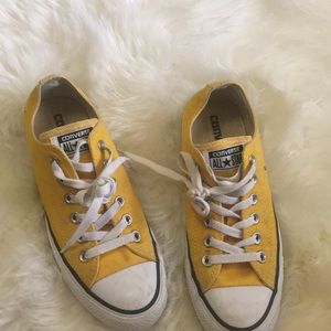 Mustard Yellow All Star Converse